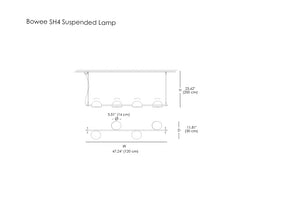 Bowee SH4 Suspended Lamp