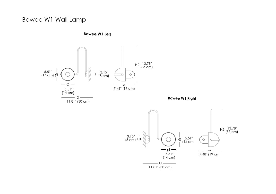 Bowee W1 Wall Lamp