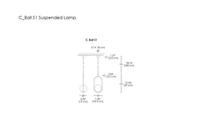 C_Ball S1 Suspended Lamp