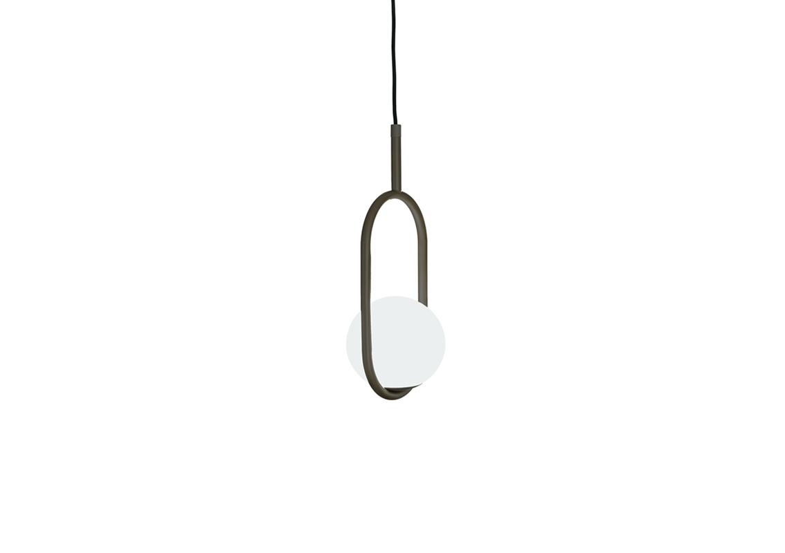 C_Ball S1 Black Suspended Lamp (Quick Ship)