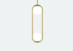 C_Ball S2 Brass Suspended Lamp (Quick Ship)