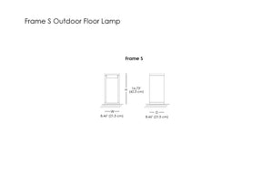Frame S Outdoor Floor Lamp