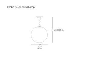 Globe Suspended Lamp