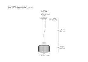 Keshi S30 Suspended Lamp