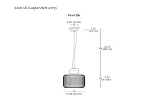 Keshi S50 Suspended Lamp