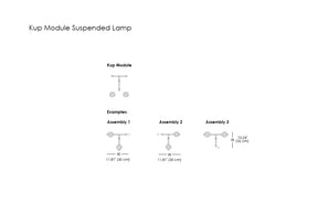 Kup Module Suspended Lamp