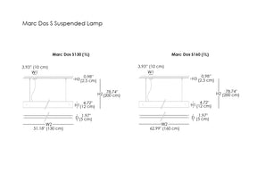 Marc Dos S Suspended Lamp