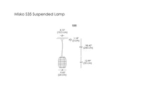 Misko S35 Suspended Lamp