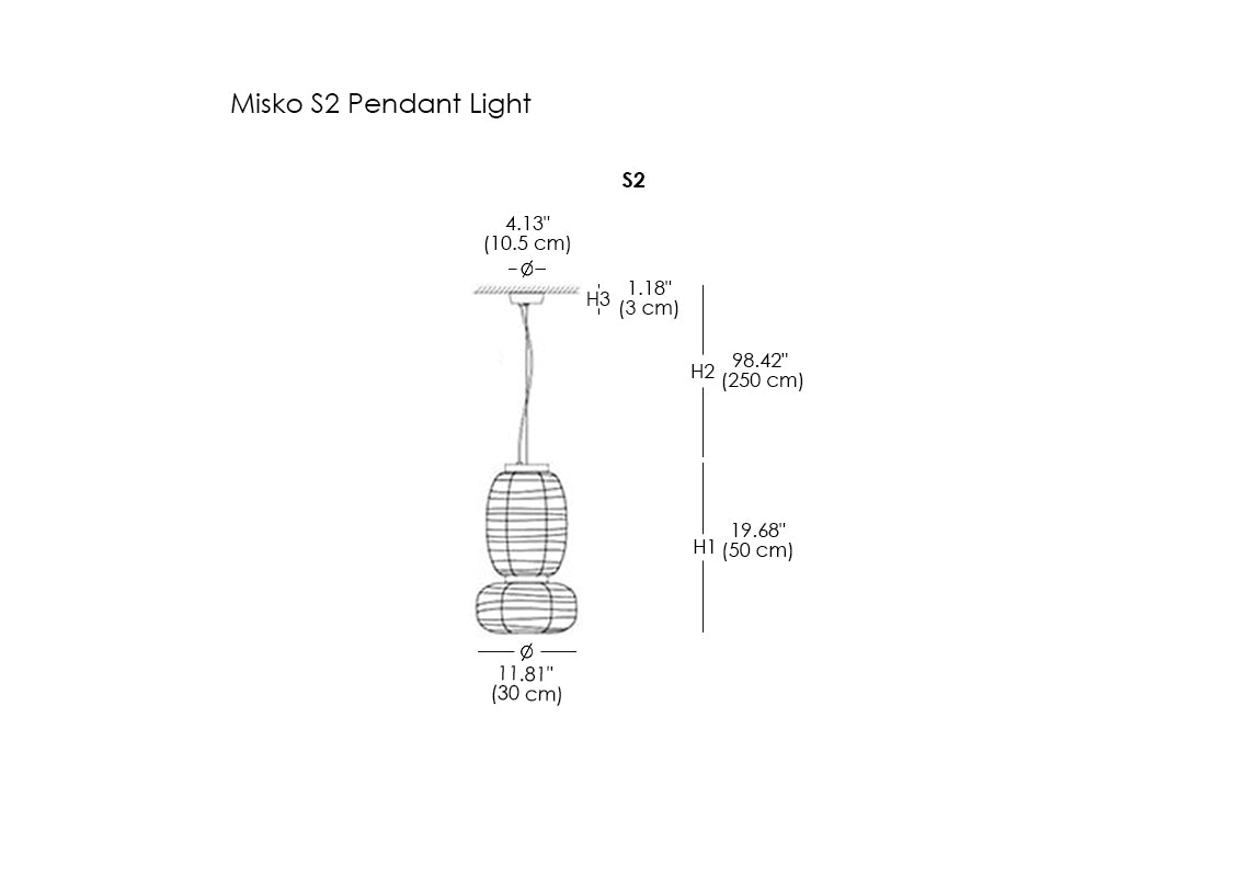 Misko S2 Pendant Light