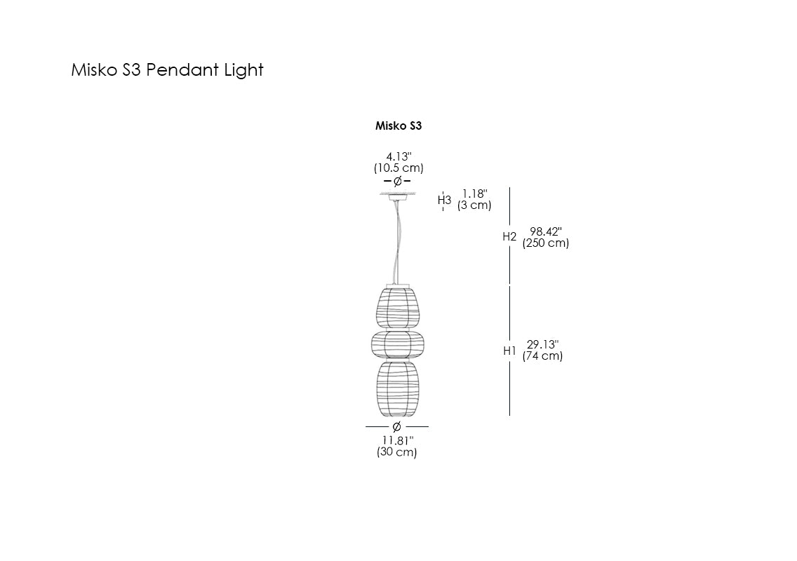 Misko S3 Pendant Light