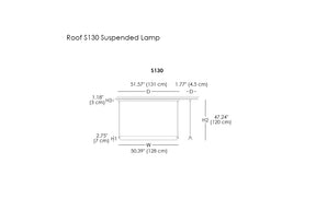 Roof S130 Suspended Lamp