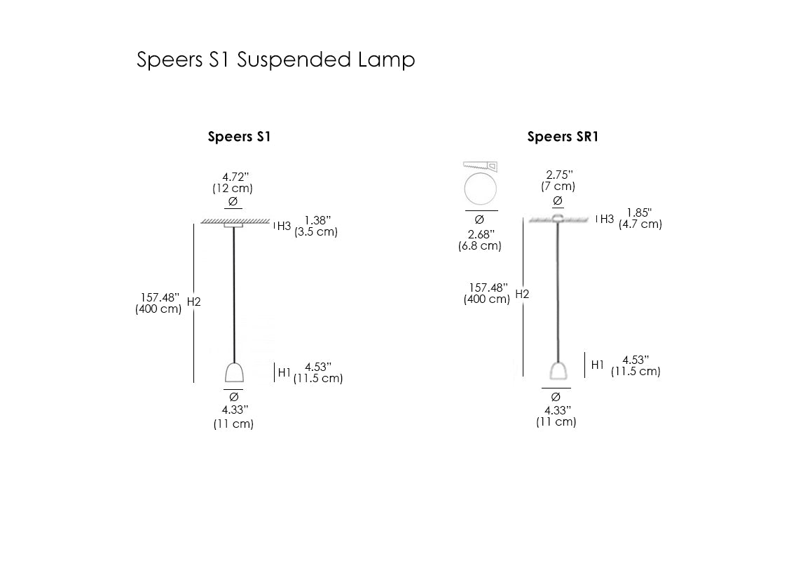 Speers S1 Suspended Lamp