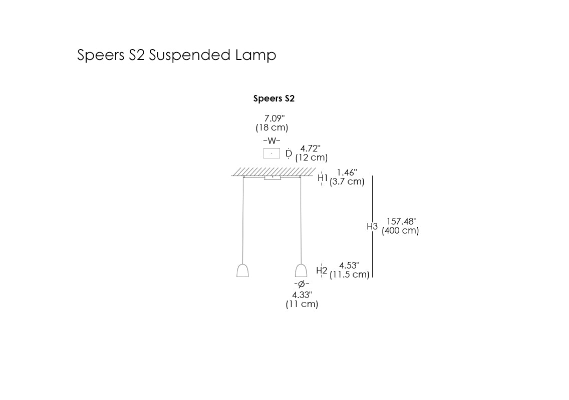 Speers S2 Suspended Lamp
