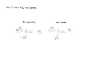 Blux System W20 Wall Lamp