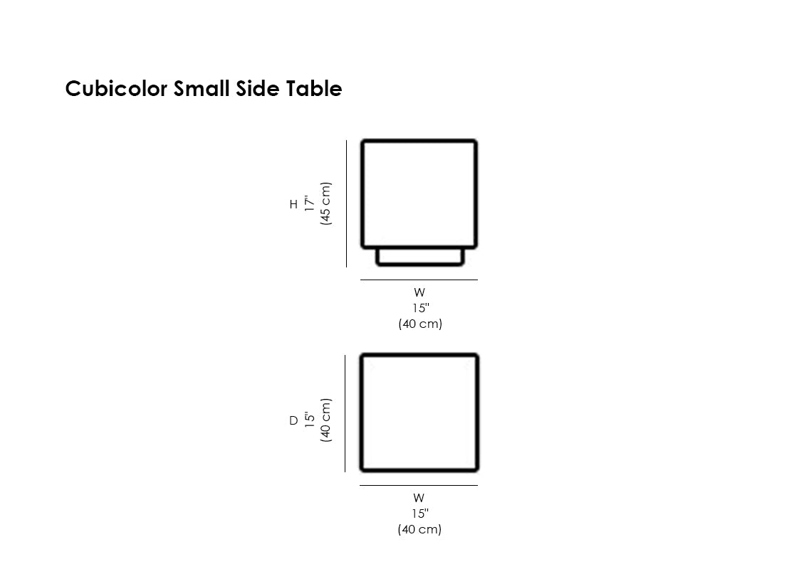 Cubicolor Small Side Table