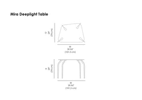 Mira Deeplight Table