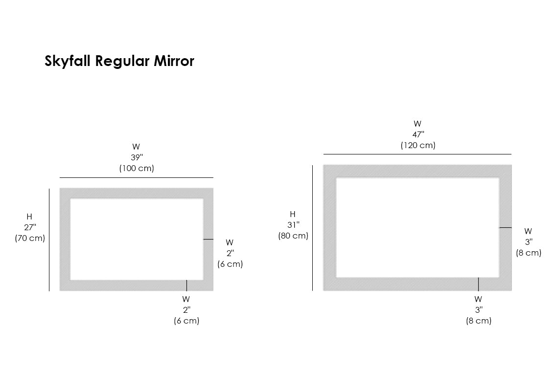 Skyfall Regular Mirror