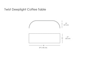 Twist Deeplight Coffee Table