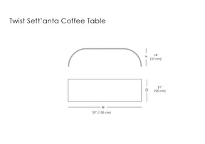 Twist Sett'anta Coffee Table