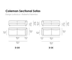 Coleman Sectional Sofas