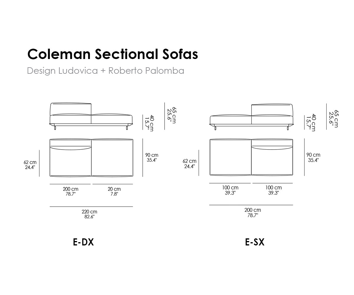 Coleman Sectional Sofas