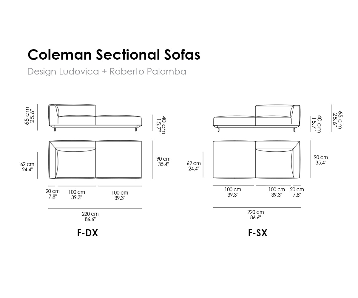 Coleman Sectional Sofas