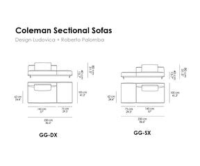 Coleman Sectional Sofas