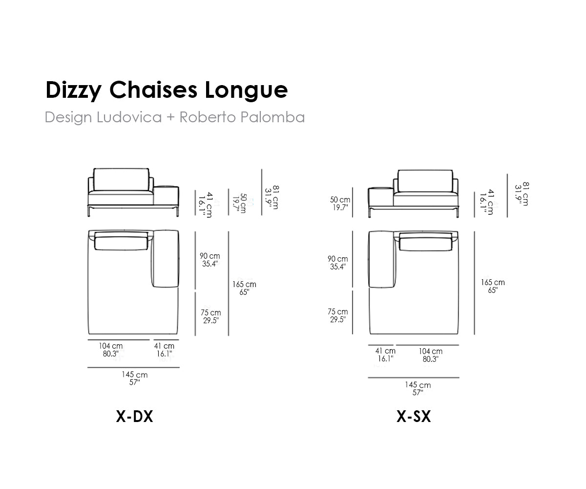 Dizzy Chaise Longue