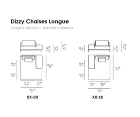 Dizzy Chaise Longue