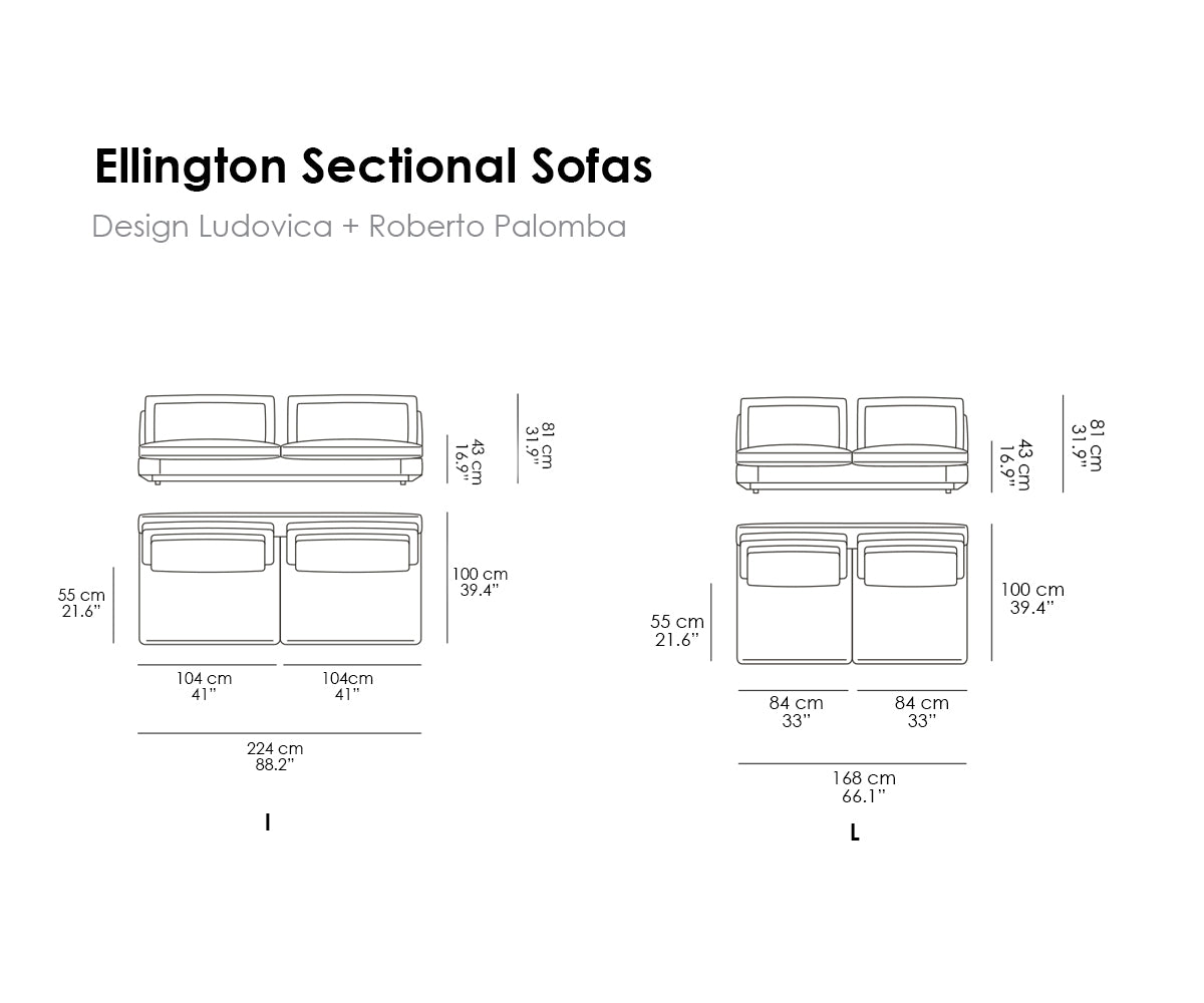 Ellington Sectional Sofas