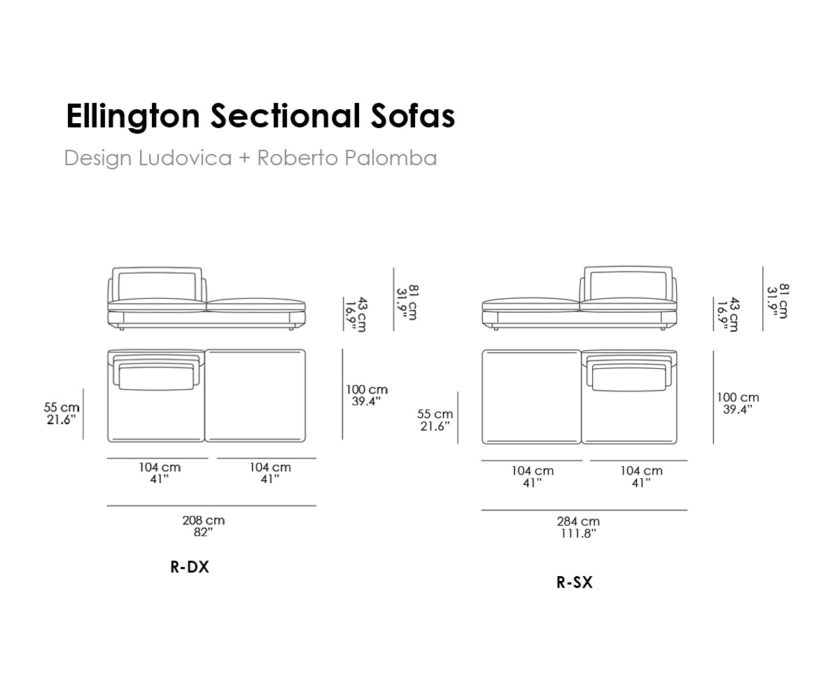 Ellington Sectional Sofas