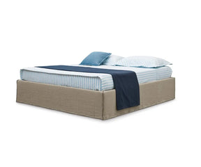 Sommier Tahiti Double Bed. Removable Cover.