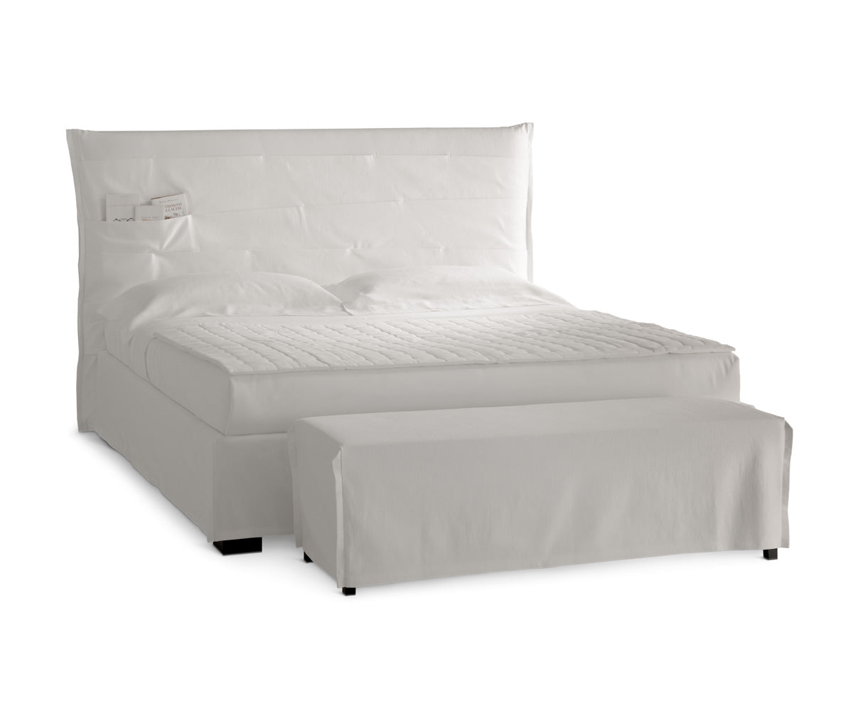 Tasca Double Bed. Removable Cover.