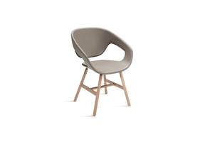 Vad Wood Upholstered Chair
