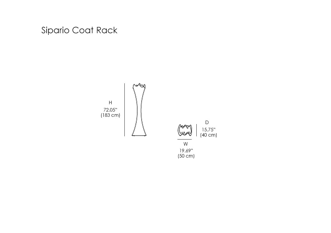 Sipario Coat Rack