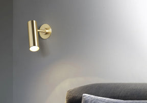 Heron Wall Sconce In Satin Brass (Quick Ship)