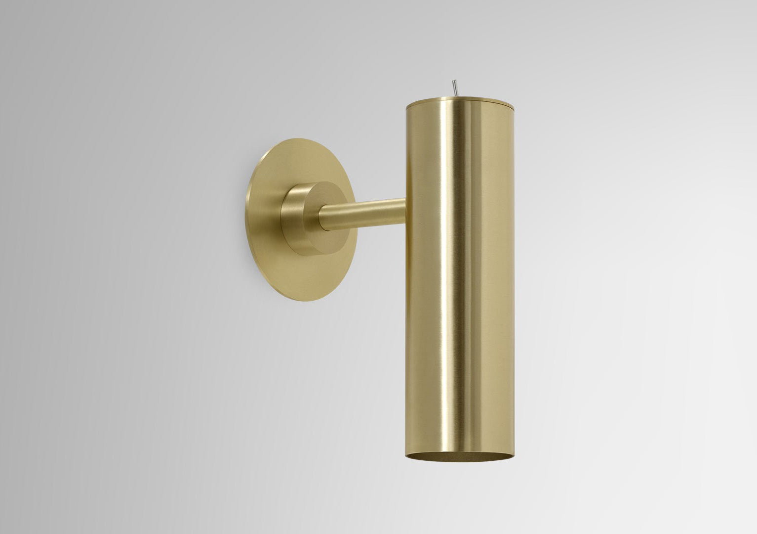 Heron Wall Sconce In Satin Brass (Quick Ship)