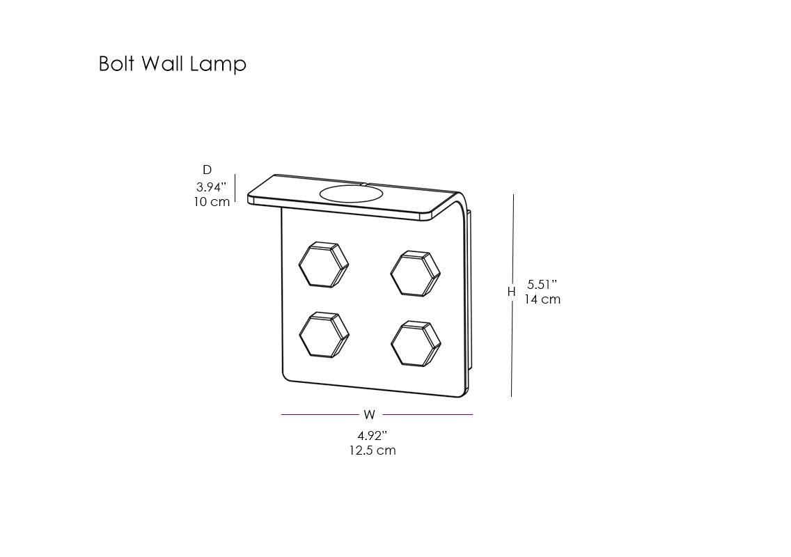 Bolt Wall Light