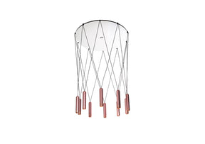 Brixton Cluster Copper Pendant Lamp (Quick Ship)