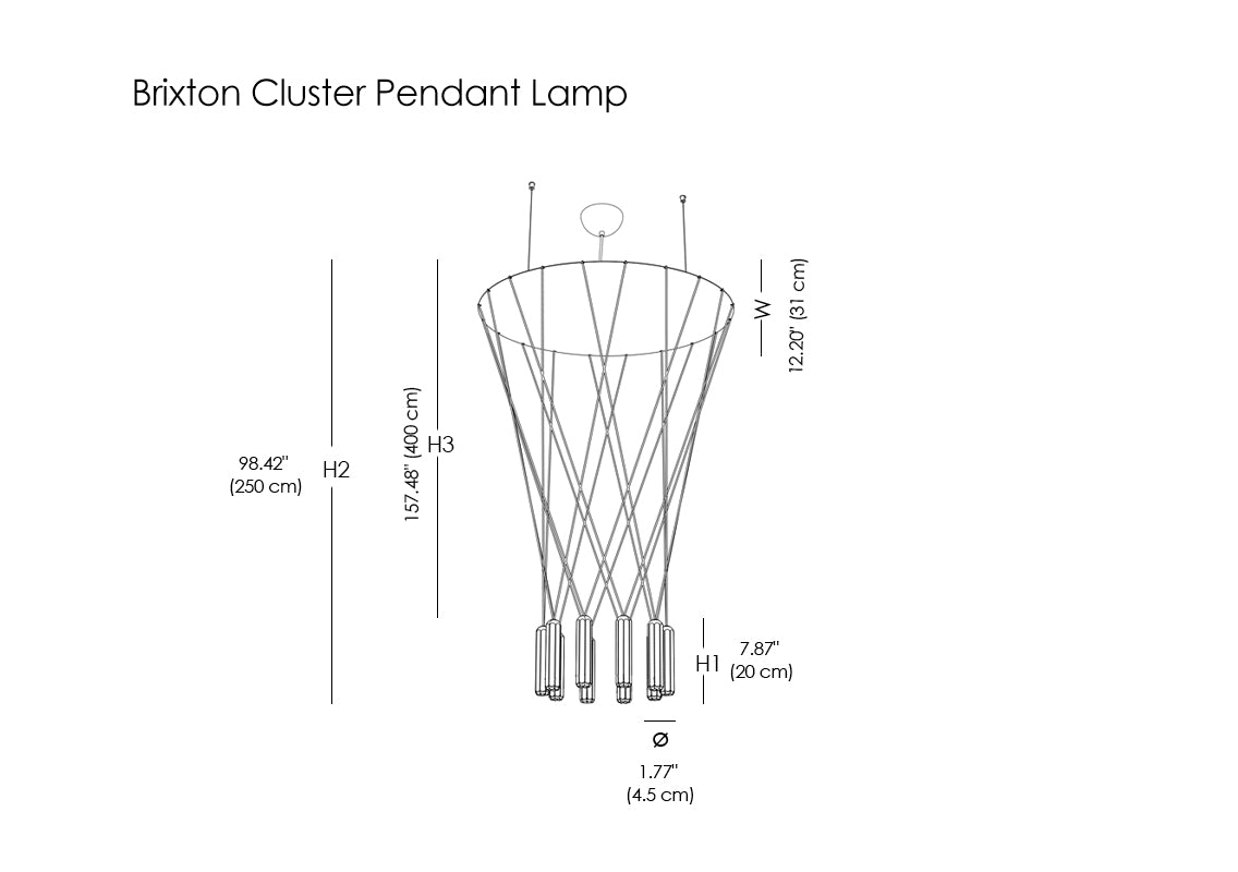 Brixton Cluster Pendant Lamp