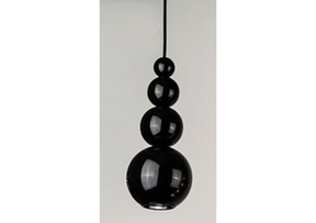 Bubble Black Pendant Lamp (Quick Ship)