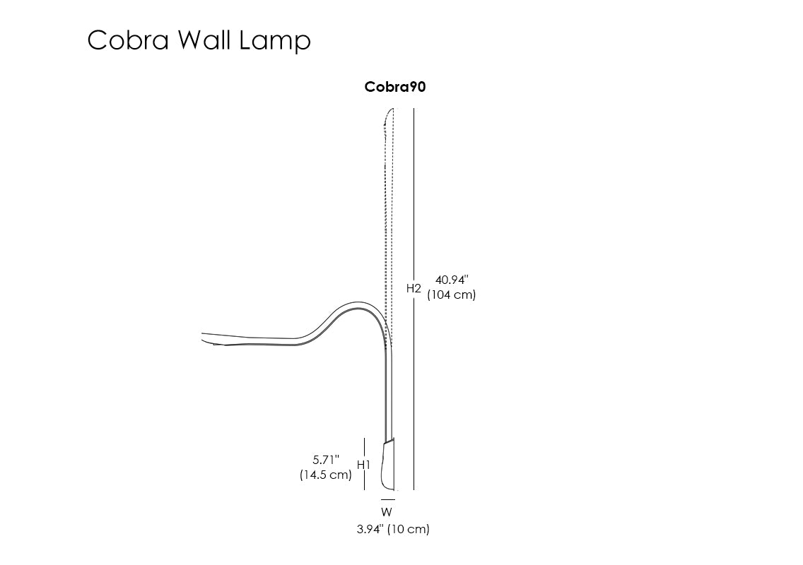 Cobra Wall Lamp