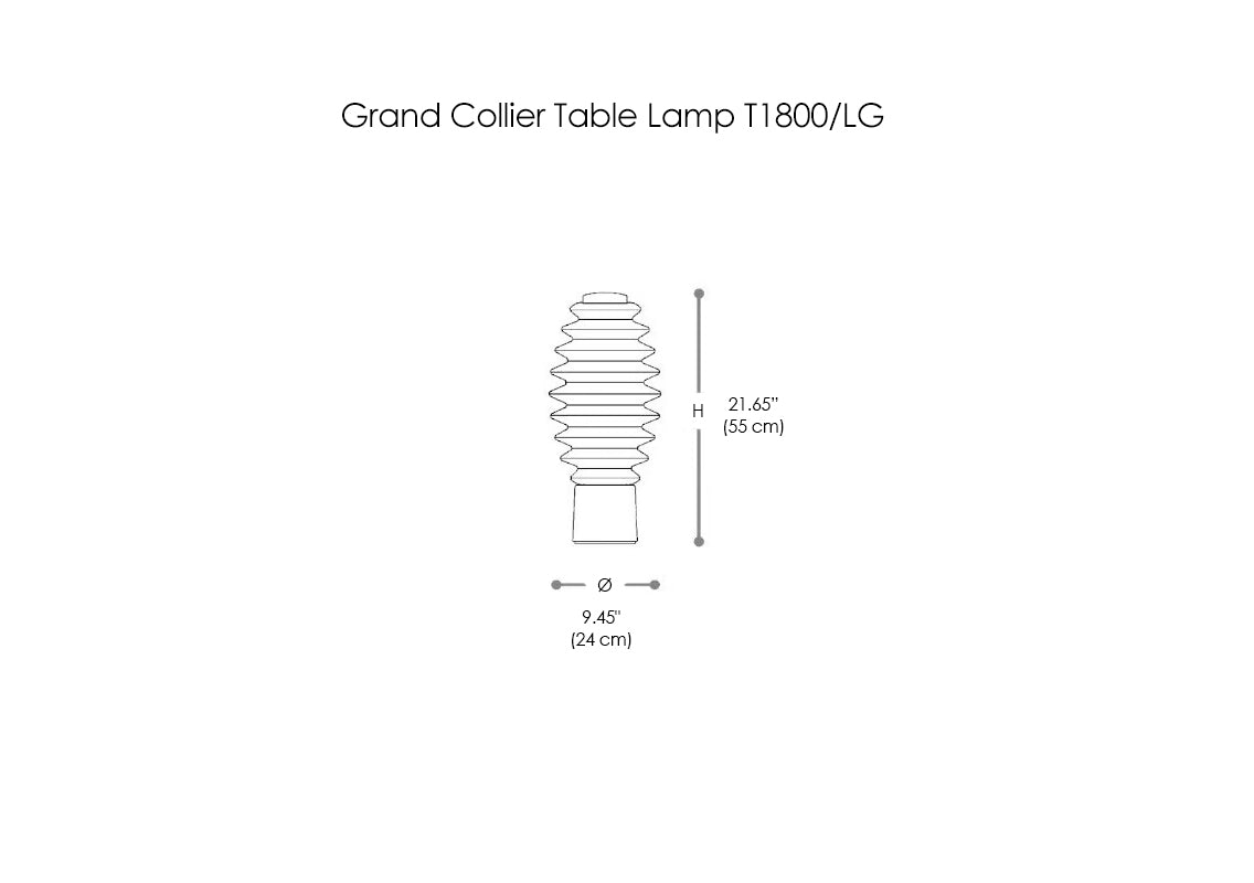 Grand Collier Table Lamp