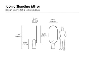 Iconic Standing Mirror