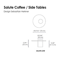 Salute Coffee / Side Tables