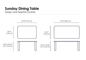 Sunday Dining Table
