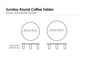 Sunday Round Coffee Table