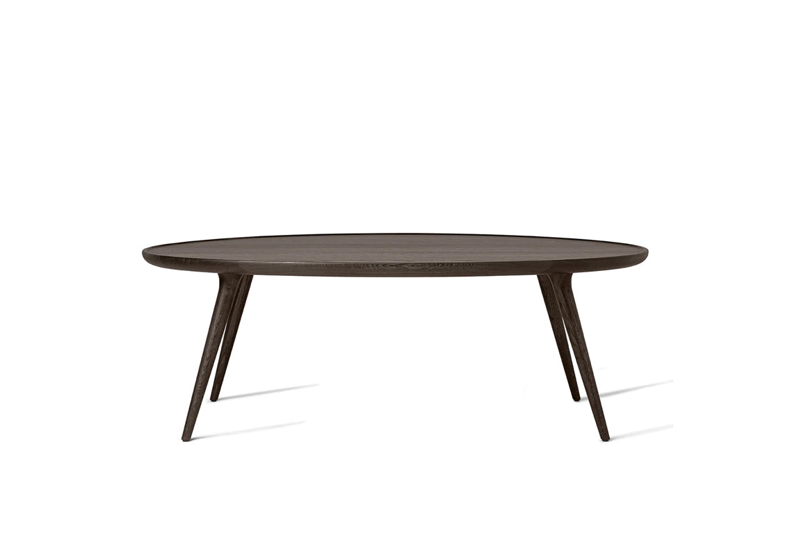 Accent Sirka Gray Stain Oval Lounge Coffee Table (Quick Ship)