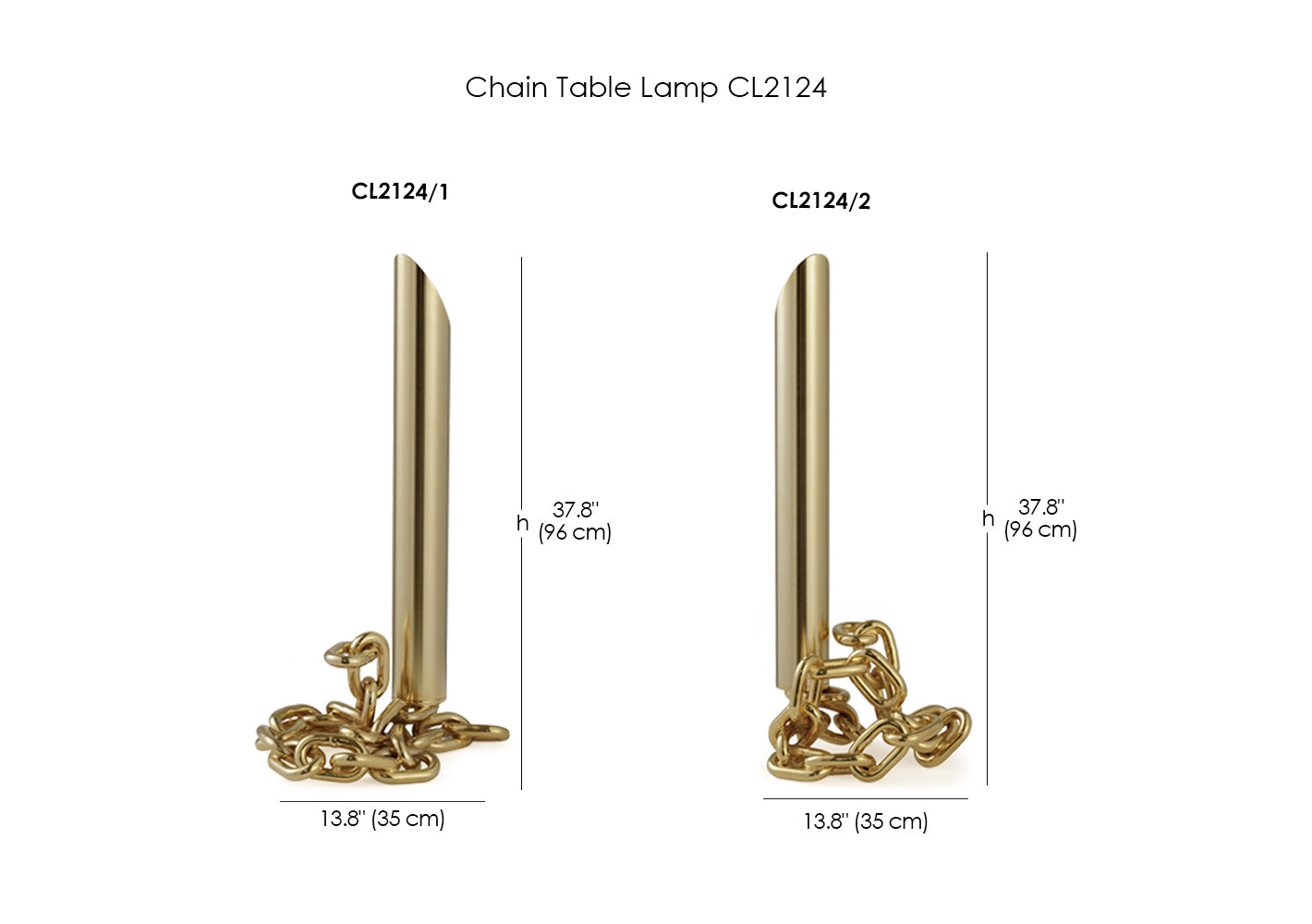 Chain Table Lamp CL2124