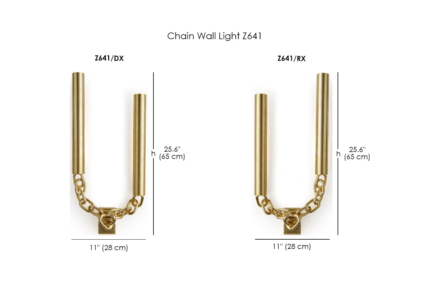 Chain Wall Light Z641